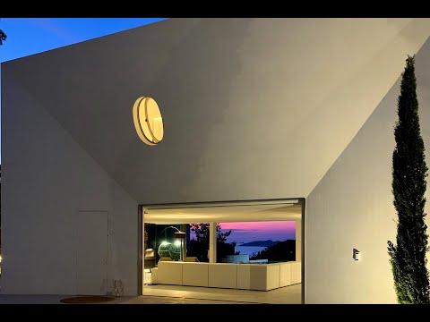 SOLD! Exquisite designer villa with magnificent sunset views for sale in Cala Molí, Ibiza