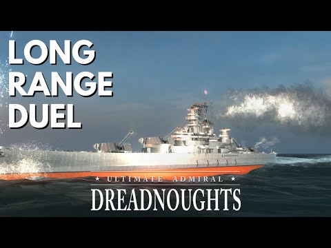 Long Range Battleship Duel - Ultimate Admiral Dreadnoughts - Shipyard Champions