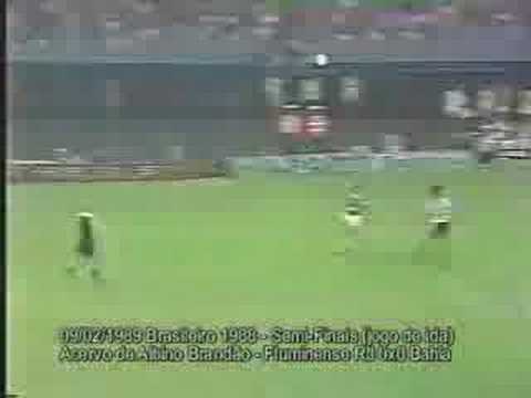 Defesa de Ronaldo: Fluminense 0x0 Bahia (09/02/1989)