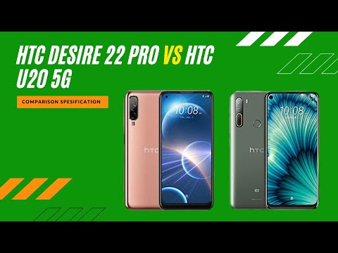 HTC Desire 22 Pro vs HTC U20 5G full comparison