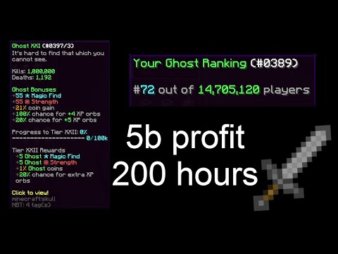 MLGing my claymore for 1 million ghost kills | Hypixel Skyblock