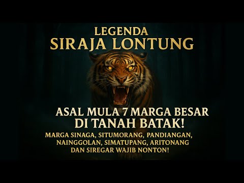 ASAL MULA 7 MARGA BESAR DI TANAH BATAK! LEGENDA SIRAJA LONTUNG | SI BORU PAREME & BABIAT SITELPANG