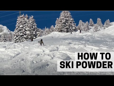 How to Ski Powder