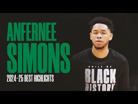 Anfernee Simmons 2024-25 Best Highlights | Welcome to Boston ☘️