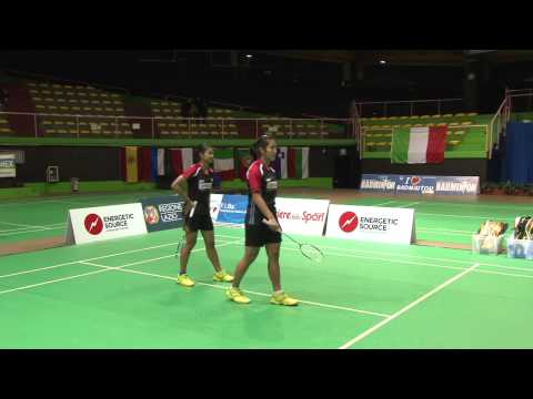 YONEX ITALIAN JUNIOR 2015 - Women's Double Finals