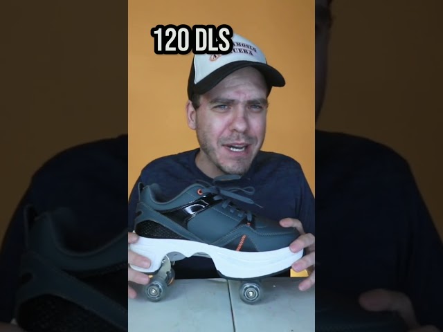 Vídeo relacionado con YongerYong Zapatos con Ruedas y LED Luces para Niña, Zapatillas de Skateboard con USB Recargable para Niño, Doble Ruedas Retráctil Skateboarding, Patines Brillantes