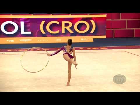 SAMBOL Lana (CRO) - 2019 Rhythmic Worlds, Baku (AZE) - Qualifications Hoop