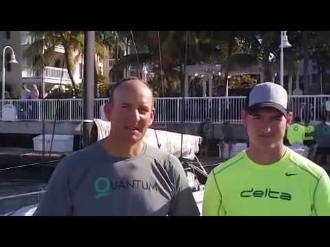 Doug and Dalton DeVos talk about racing at Quantum Key West Race Week 2015