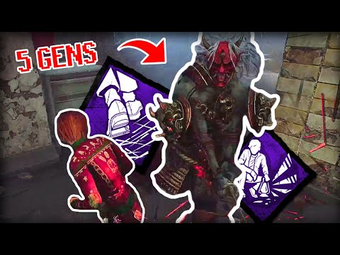 5 Gen Chase With The INFINITE Dead Hard Build - Dead by Daylight