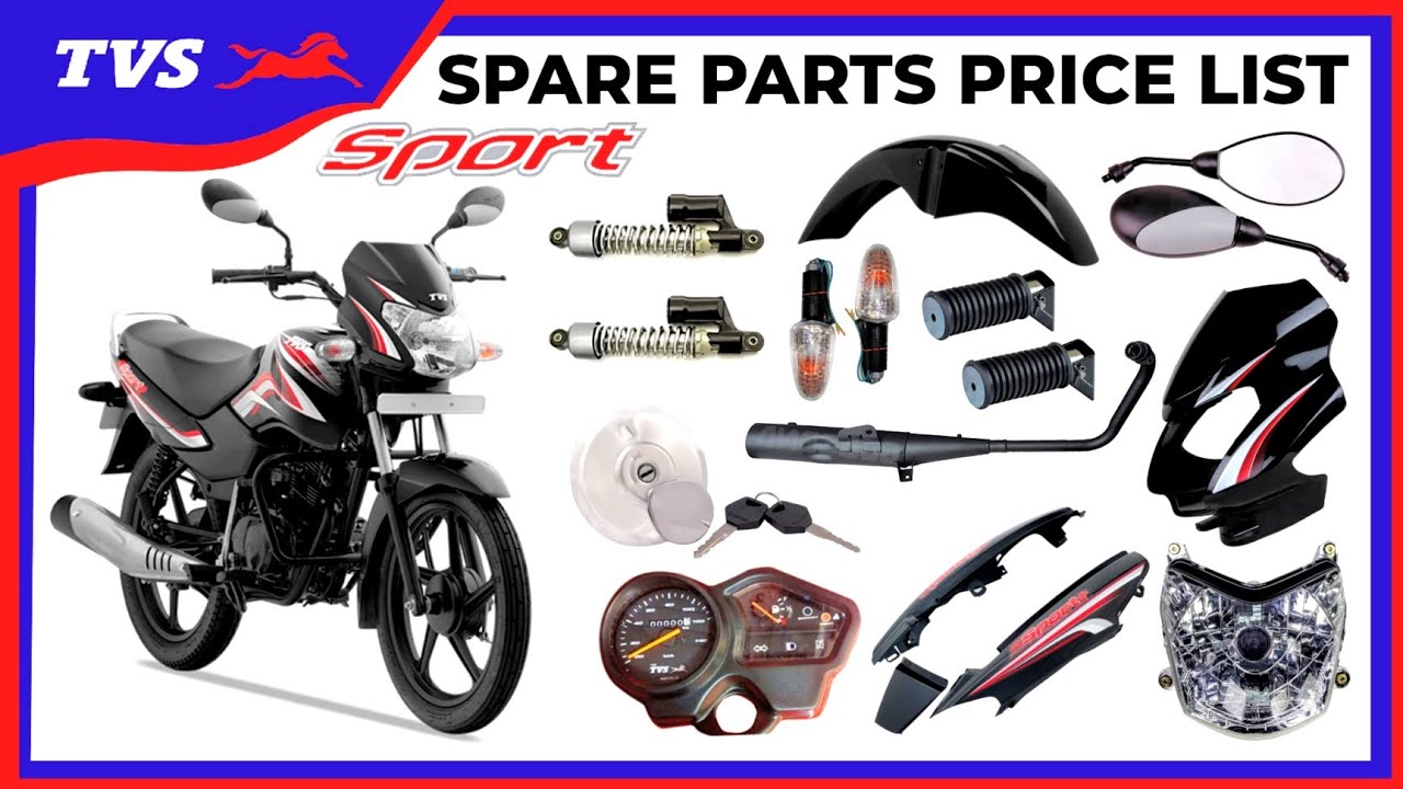 Watch video TVS Sport Spare Parts Price List 2022 ✨ || TVS Sport Spare Parts || TVS GENUINE PARTS Now TVS Sport Spare Parts Price List 2022 ✨ || TVS Sport Spare Parts || TVS GENUINE PARTS