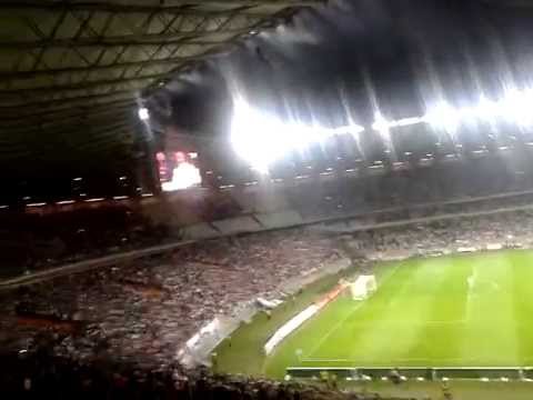 Final recopa 2014 galo 4 x 3 lanus - cantoria da torcida e apito final