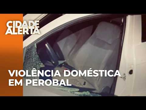 Homem quebra vidro do carro da ex mulher e foge antes da chegada da polícia, no PR