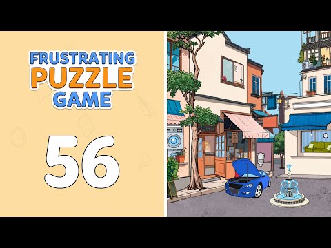Frustrating Puzzle Game Level 56 | Every Puzzle Solved! 🎯