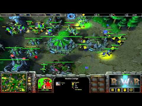 TenQ.HypeRR (ORC) vs UA.pornosonik (NE) - WarCraft 3 gameplay - RN164