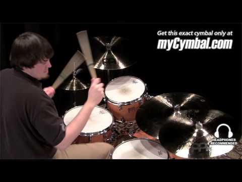 Meinl 19" Byzance Brilliant Medium Thin Crash Cymbal (B19MTCB-1021113QQ)