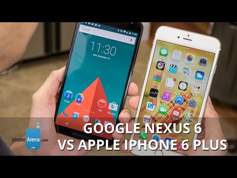 Google Nexus 6 vs Apple iPhone 6 Plus