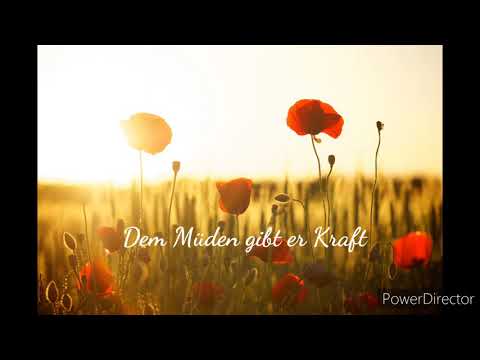 Dem Müden gibt er Kraft - Jesaja 40,29 / 2. Kor. 12,9