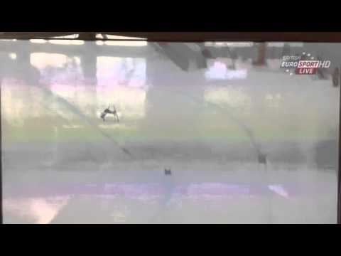 Lindsay Vonn massive crash - World Championships 2013