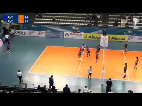 Sudamericano de Clubes 2015 - Match 5: Club Atlético de Villa Dora vs. Aragua Voleibol Club