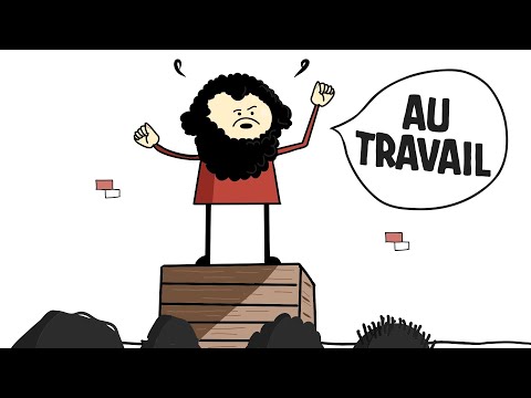 Karl Marx - 3 MINUTES pour comprendre sa PHILOSOPHIE du travail.
