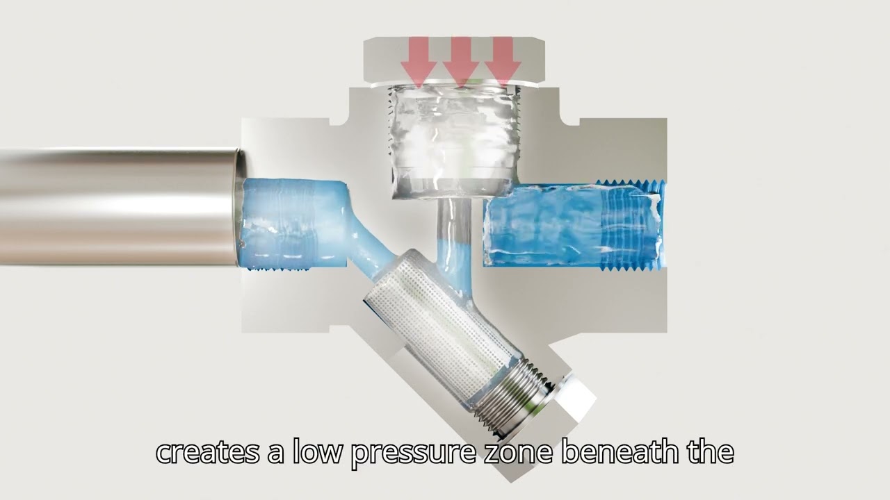 How It Works Thermodynamic Steam Trap? Working Principle #manufacturing #thermodynamics #steam