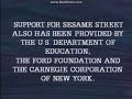 Sesame Street Funding 1994 1995
