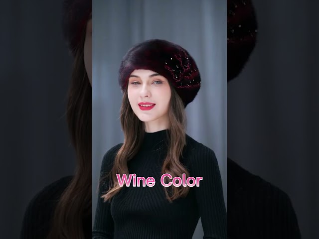 Vídeo relacionado con Anshili Gorro Escocés para Hombre y Mujer para el Invierno, Gorro de Copo Plano a Cuadros, marrón, 55/58 cm