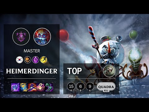 Heimerdinger Top vs Camille - KR Master Patch 11.18