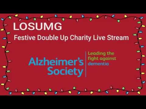 Advert - LOSUMG 2015 Festive Double Up Charity Livestream for the Alzheimer's Society
