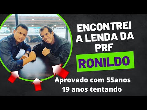 Encontro com Ronildo: "Sempre tive certeza de querer ser PRF".