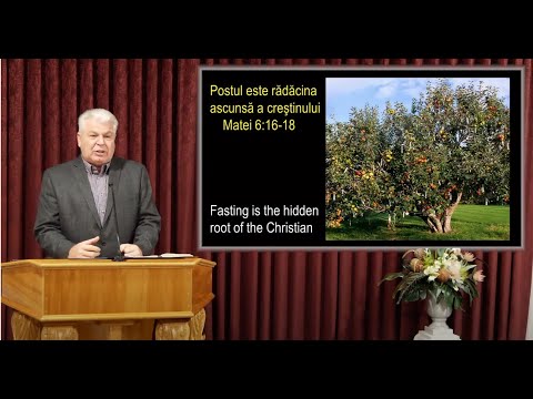 FRBC 2020 20Oct - Busuioc B - Postul Este Radacina Ascunsa A Crestinului