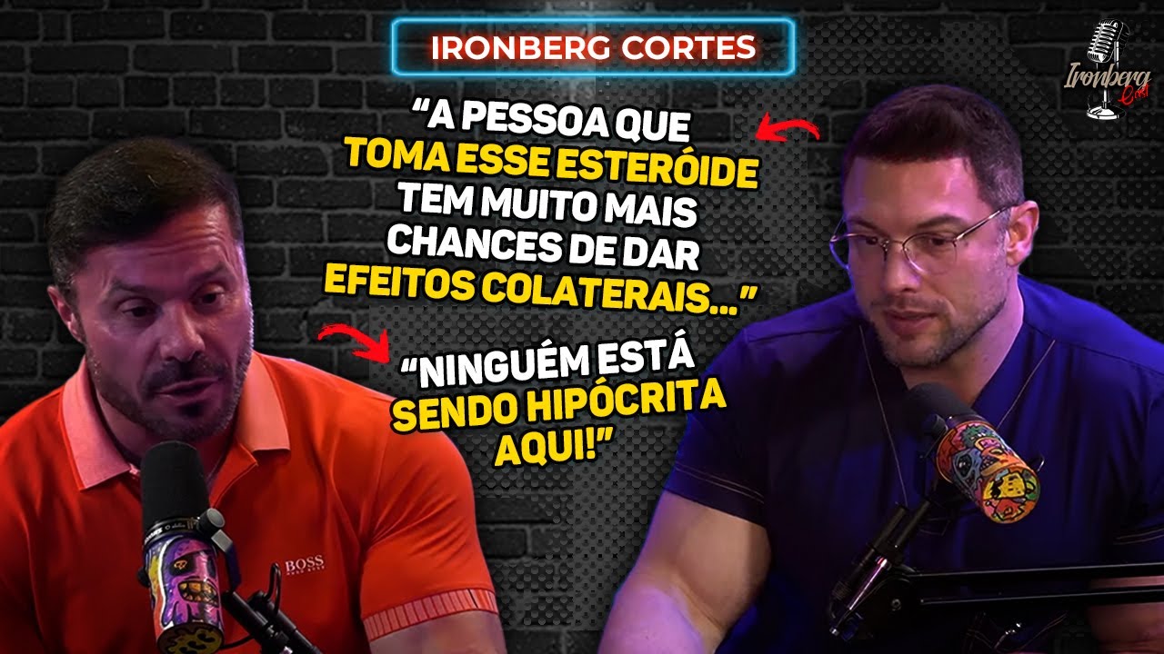 MUZY RESPONDE PERGUNTA SOBRE ESTERÓIDES E CARIANI SE REVOLTA – IRONBERG POCAST CORTES