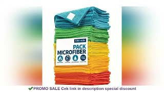 Download the video "20/10/5/3pcs Microfiber Cleaning Cloth, Dishwashing Cloth Household Rag Kitchen Bathroom Cleaning To"