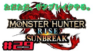 ただただ、「モンスターハンター・サンブレイク」をやる。#29