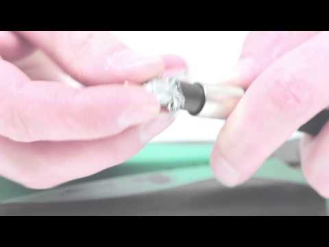 How To Make A N Male Crimp Connector - RG8 & RG213 - #606