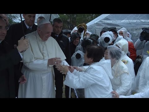 Las mejores imágenes del viaje del Papa a Japón