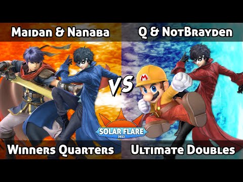 Solar Flare 2022 - Maidan + Nanaba vs Q + NotBrayden Winners Quarters - Ultimate Doubles