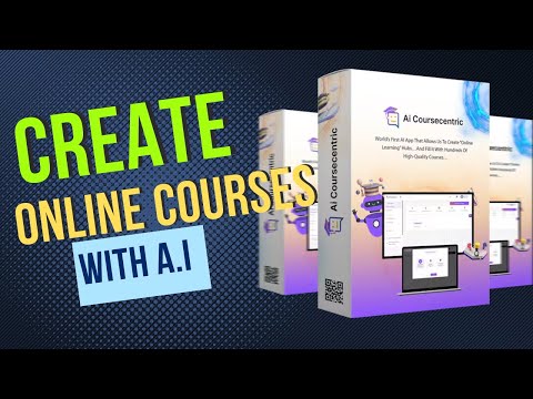 AI Coursecentric Review: Create Professional Online Courses with AI-Powered Tools 1 Watch the review