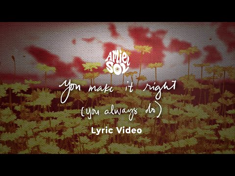 You Make It Right (You Always Do) - Amiel Sol | Pagsibol EP (Official Lyric Video)