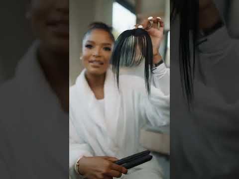 Clip-in Bangs: A Completely New Look in Seconds 😍