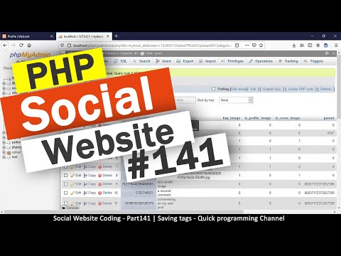 Social Website from scratch Part 8 Profile Page Top Bar | PHP | HTML | CSS | MYSQL Database