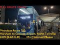FULL ROUTE VISUAL Metrobus Route 200 Horsham To Gatwick Airport 6909 BJ63 UJR