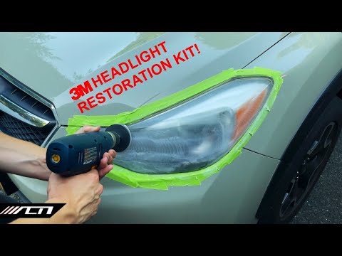 3M Headlight Restoration Kit Review! Makes the Subaru Crosstrek look NEW!