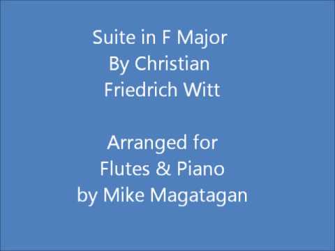 Suite in F Major for Flutes & Piano