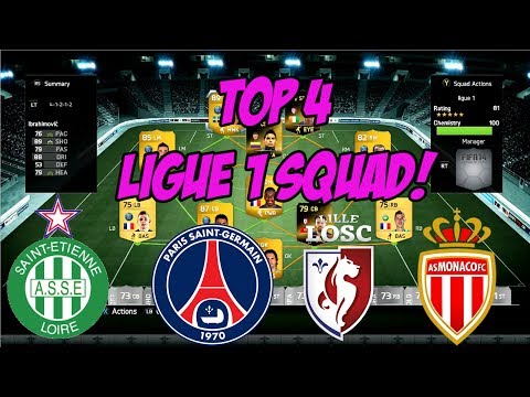 TOP 4 LIGUE 1 SQUAD BUILDER - FIFA 14 Ultimate Team