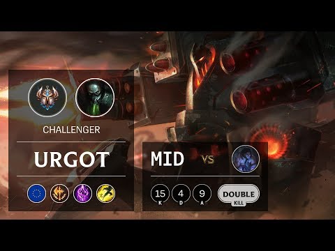 Urgot Mid vs Sylas - EUW Challenger Patch 9.18