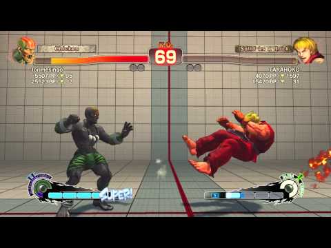 SSFIVAE~ Dhalsim (torimesingo) vs. Ken (TAKAHOKO) HD