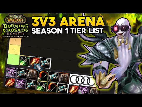 Best 3v3 Arena Comps in TBC Classic (Tier List)