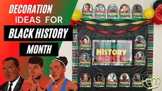 Classroom Decorations for Black History Month| Black History Decorations