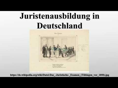 Juristenausbildung in Deutschland